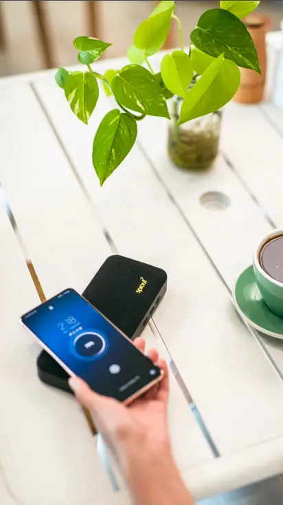 sprout EXVO0008 3-In-1 Bluetooth Speaker Wireless Charger and Powerbank Instruction Manual - Environment