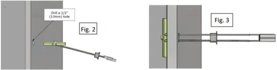 PDI 179AV B Standard Wall Arm Mount -BACKER PLATE 1