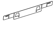 Haier UM T-SHAPE Cooker Hood - Bracket3