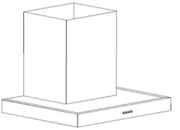 Haier UM T-SHAPE Cooker Hood - Casing