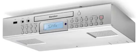 KARCHER RA2050 Kitchen Radio with CD MP3 Player