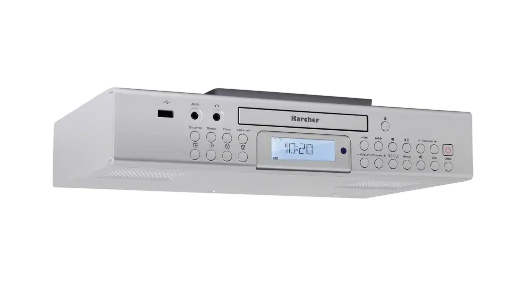 Karcher Ra2050 Kitchen Radio With Cd-mp3 Player User Manual Karcher Ra2050 Kitchen Radio With Cd-mp3 Player User Manual