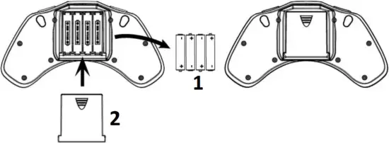 udiR C U32 - Battery Installation