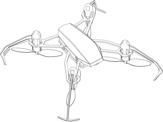 udiR C U32 Inverted Flight Quadcopter