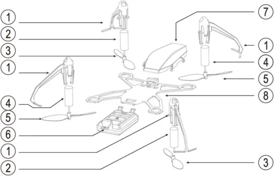 udiR C U32 - exploded view