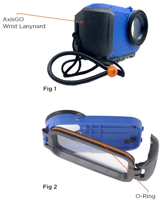 AXISGO K19127 Waterproof Case FIG 1