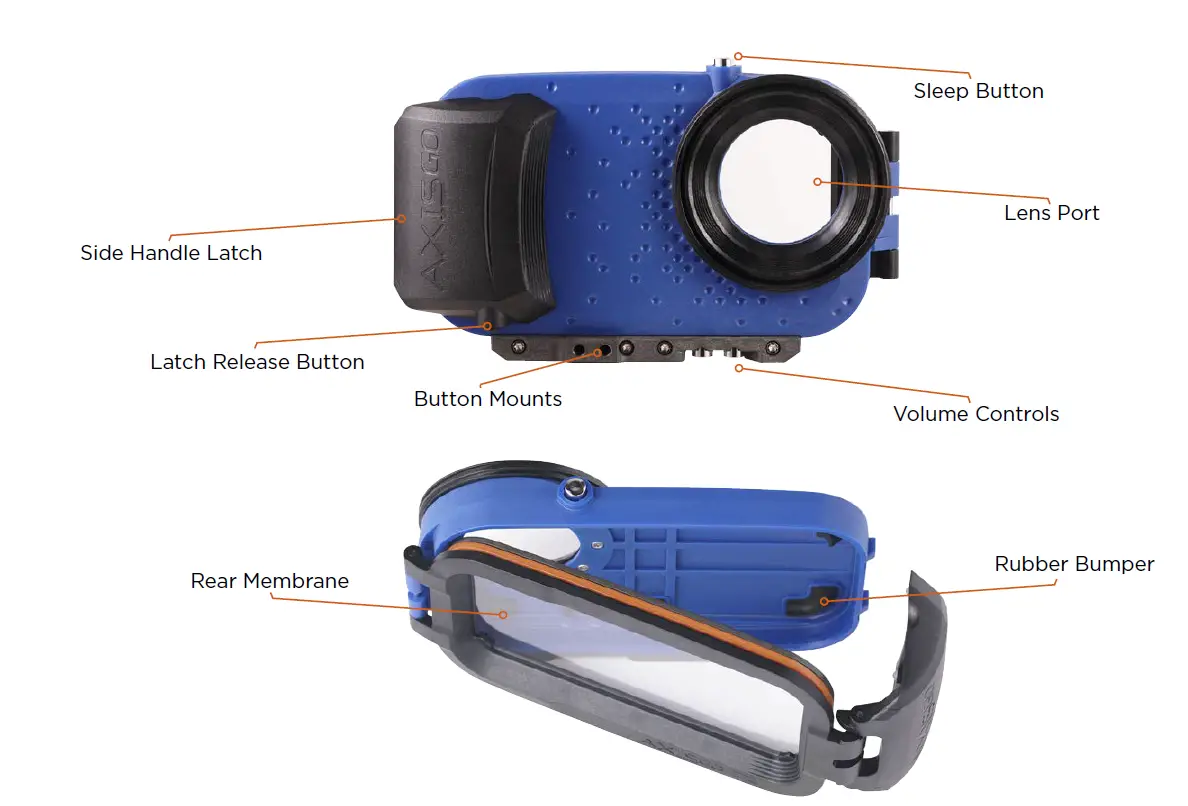 AXISGO K19127 Waterproof Case FIG 2