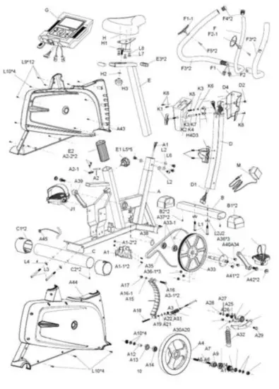 fit bike FFHT014 Ride 6 iplus - fig 1