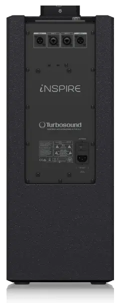Turbosound 1,000 Watt Powered Column Loudspeaker - Reverb,