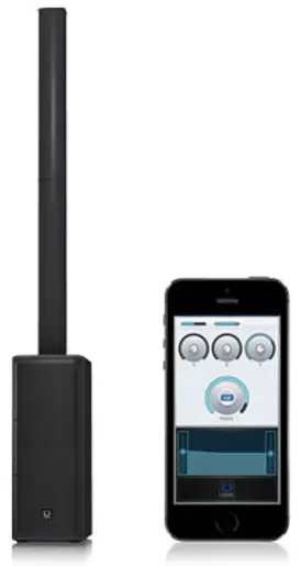 Turbosound 1,000 Watt Powered Column Loudspeaker - loud speaker