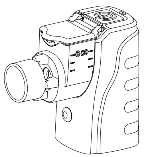 POCKET AIR MBPN002 Travel Portable Nebulizer