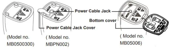 POCKET AIR MBPN002 Travel Portable Nebulizer - Bottom View