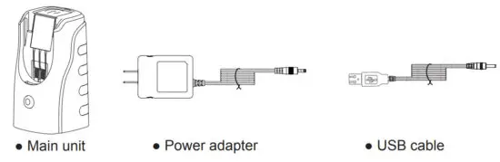 POCKET AIR MBPN002 Travel Portable Nebulizer - Parts below