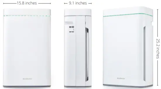 AiroDoctor WAD M20 UVA LED PHOTOCATALYTIC AIR PURIFICATION SYSTEM - Air Purifier