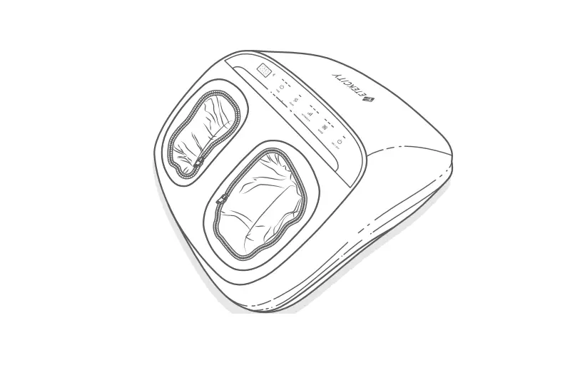 Etekcity Em-sf3 Smart Shiatsu Foot Massager User Manual