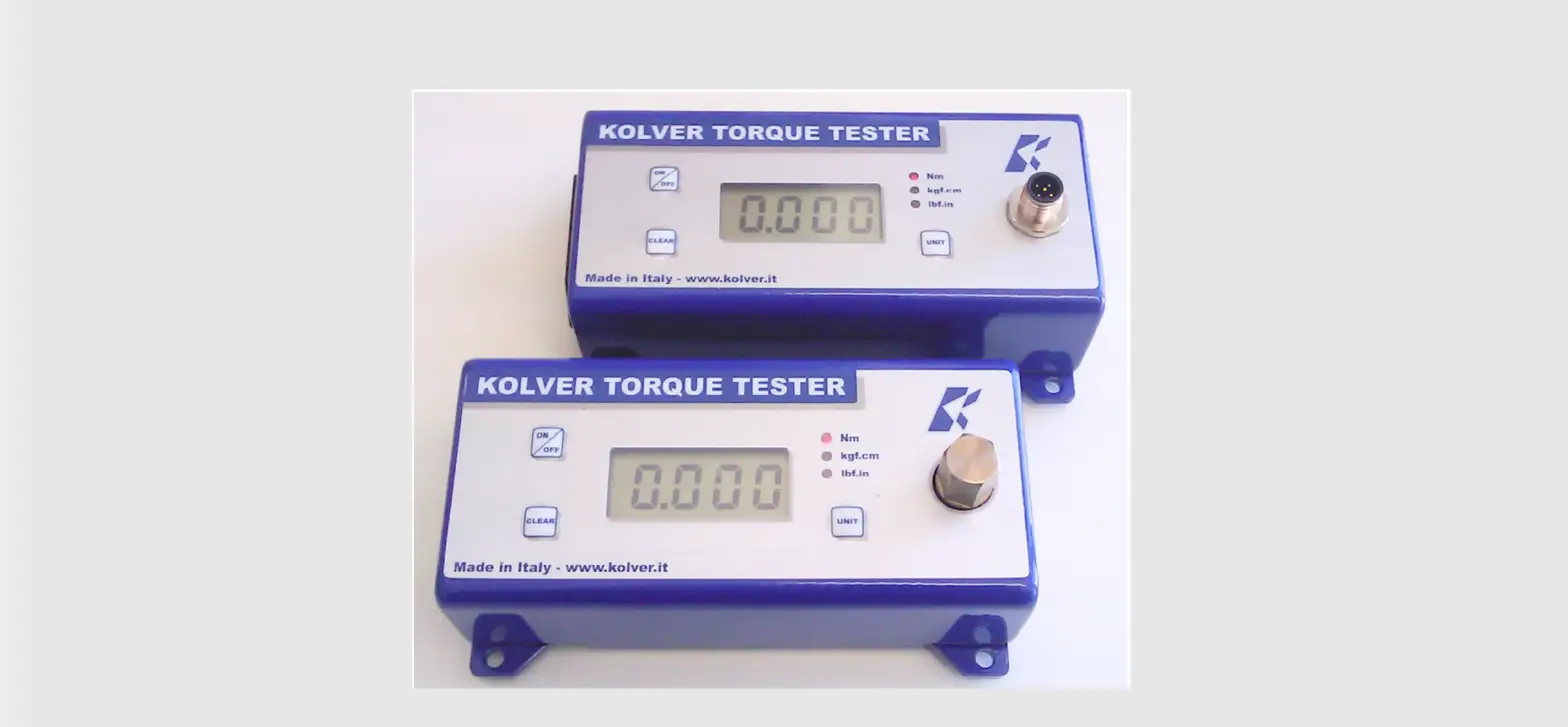 Kolver Mini K1s Torque Tester Operator’s Handbook User Manual Kolver Mini K1s Torque Tester Operator’s Handbook User Manual