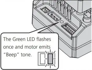 Set the throttle range Inductions