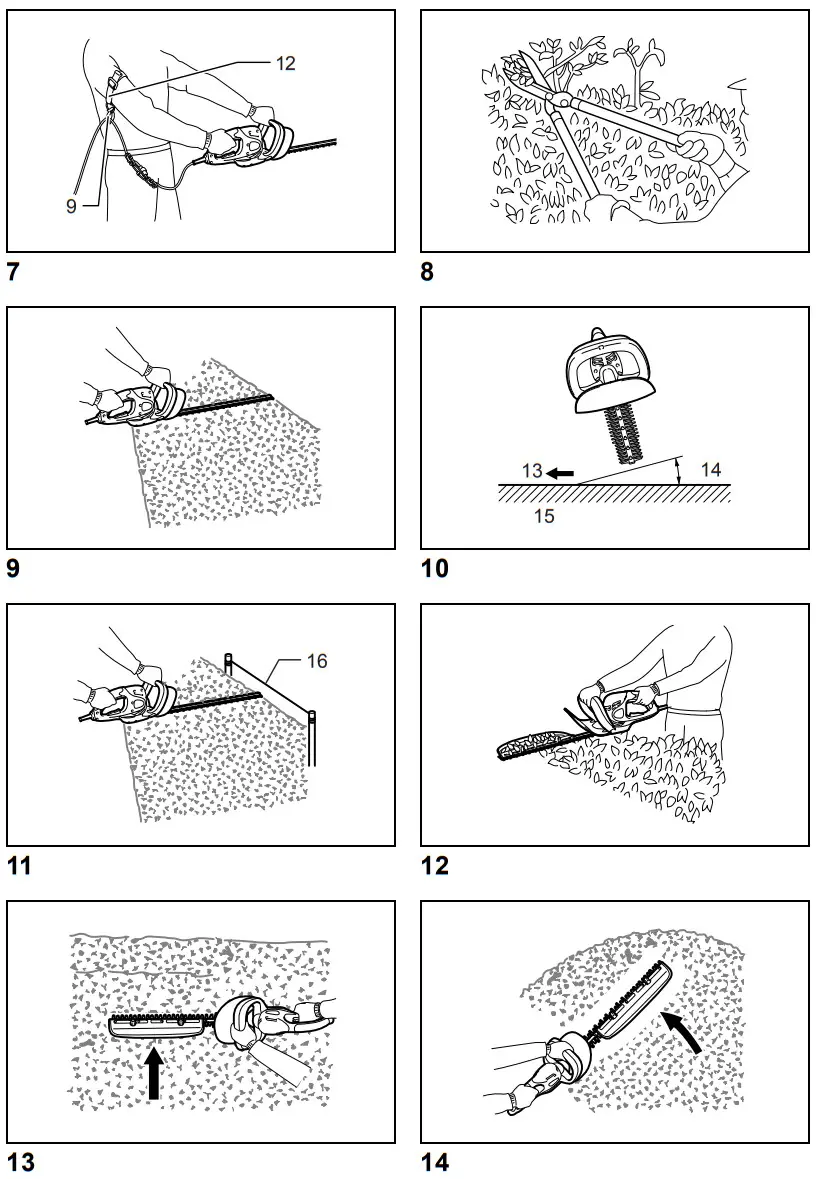 makita UH4261 420mm Electric Hedge Trimmer - figure 2