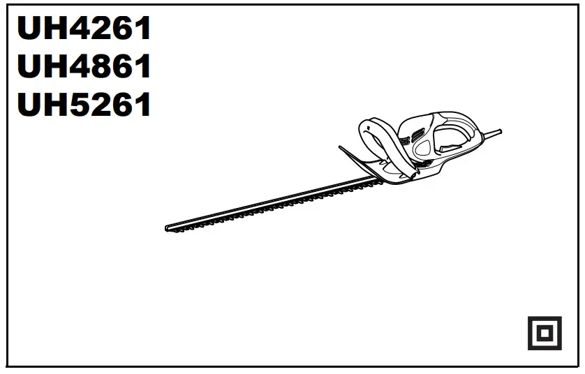 makita UH4261 420mm Electric Hedge Trimmer