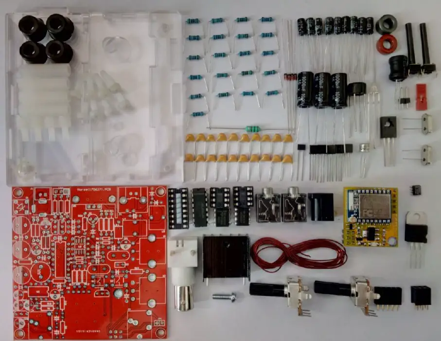 lxqqfy S-Horse QRP Kit 20-meter band 01