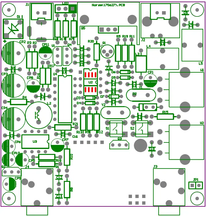 lxqqfy S-Horse QRP Kit 20-meter band 47