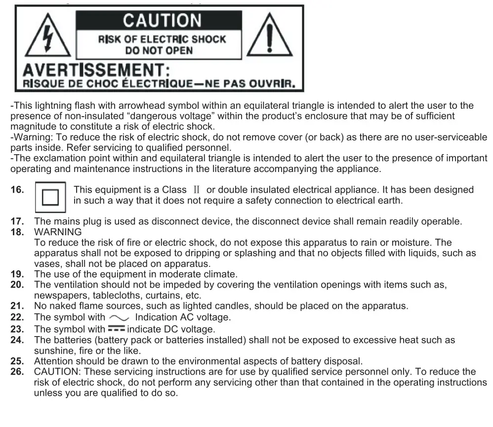 VICTROLA Bluetooth Boombox - IMPORTANT SAFETY INSTRUCTIONS - 2