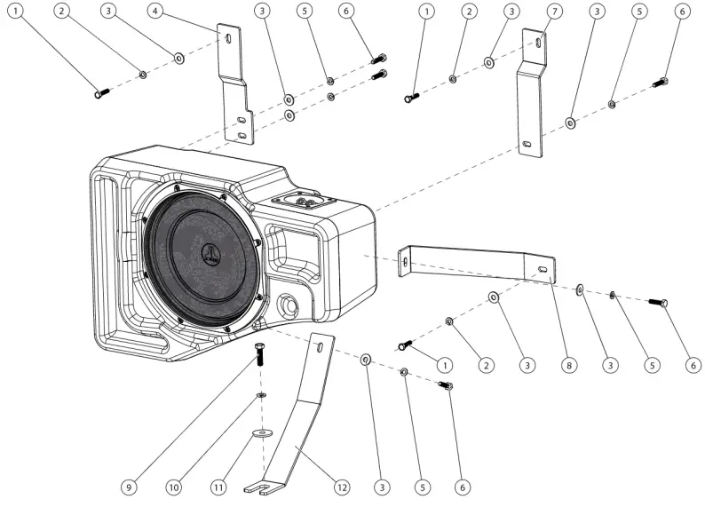 JL AUDIO SB-F-EXPED4G Stealthbox 1