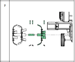 TEXAS U1X1000301 EL-Tex 1800 Electric Cultivator 7