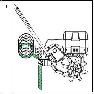 TEXAS U1X1000301 EL-Tex 1800 Electric Cultivator 9