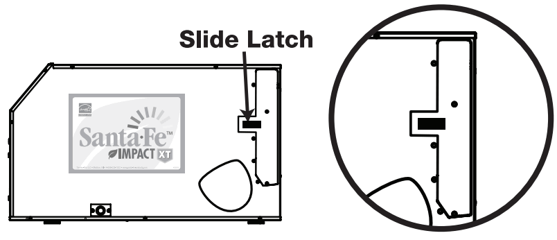 SANTA FE Impact Series IMPACT105 Energy Efficient Dehumidifier - 10
