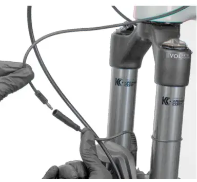 FOX Live Valve fork Bicycle Suspension System - 1