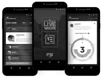 FOX Live Valve fork Bicycle Suspension System - 16