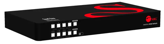 SIIG 4K60Hz Quad-View HDMI Mouse Roaming KVM Processor-fig1