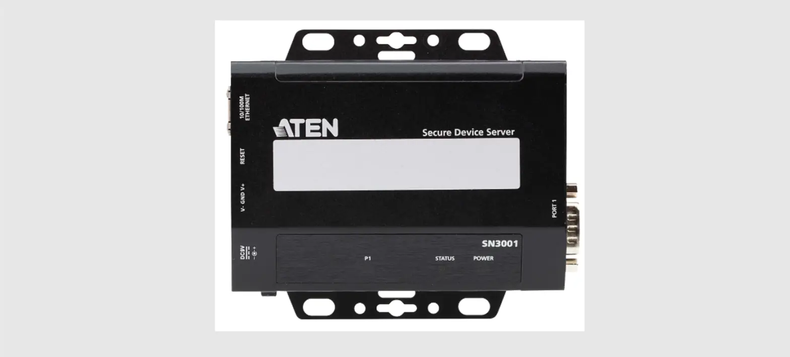 Aten Sn3001 Tcp Client Secure Device Server User Manual Aten Sn3001 Tcp Client Secure Device Server User Manual
