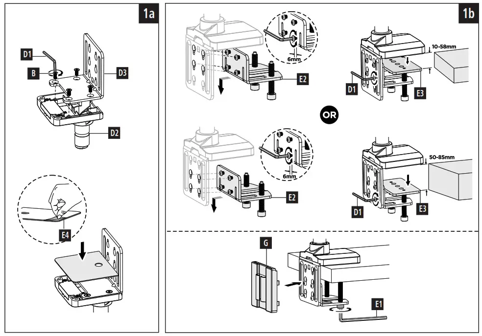 hama 00118497 Monitor Arm - Product Overview 2