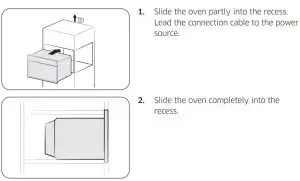 FIG 11 Mounting the oven