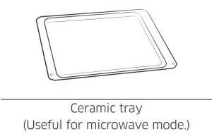 FIG 2 Ceramic tray