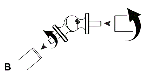 Kenney KN80723REM Mission 3 or 4 Inch Decorative Bay Window Double Curtain 4