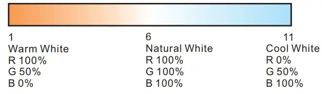 SKYDANCE RS10 8 Zone 8 Scene RF Remote Controller - 10