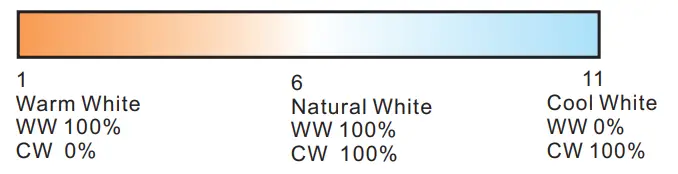 SKYDANCE RS10 8 Zone 8 Scene RF Remote Controller - 9