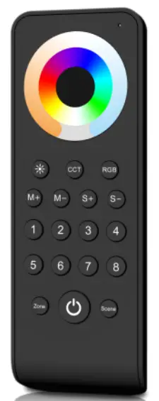 SKYDANCE RS10 8 Zone 8 Scene RF Remote Controller