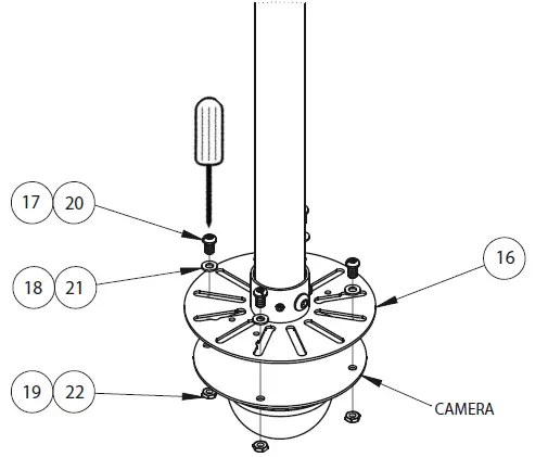 B-TECH BT5964 CCTV Ceiling Mount-11