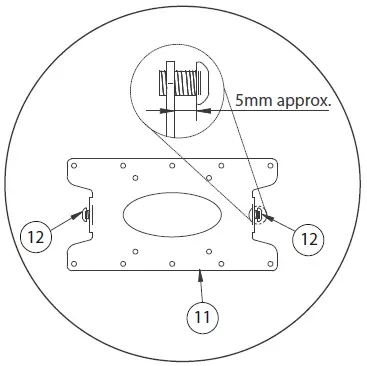 B-TECH BT5964 CCTV Ceiling Mount-15