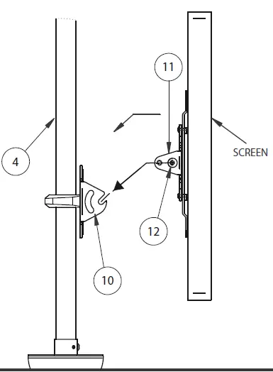 B-TECH BT5964 CCTV Ceiling Mount-16