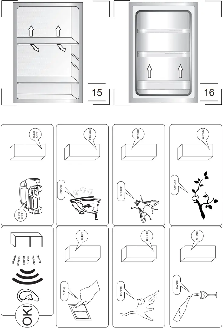 Amica FK244 4X Refrigerator Freezer - Fig 6