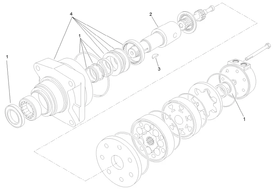 TORO 22322 TX 427 Wide Track Compact Tool Carrier - Fig 11