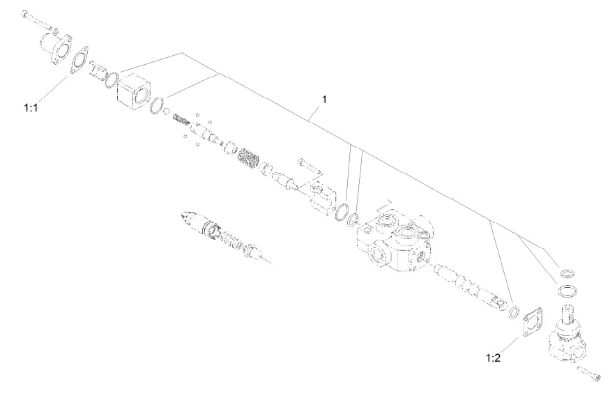 TORO 22322 TX 427 Wide Track Compact Tool Carrier - Fig 13