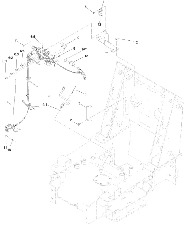TORO 22322 TX 427 Wide Track Compact Tool Carrier - Fig 21