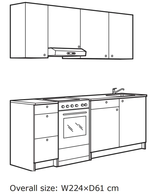 IKEA KNOXHULT Kitchen Cabinets fig 3