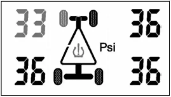 axis TPMS403 DIY Tyre Pressure Monitoring - Fast tyre leakage warning